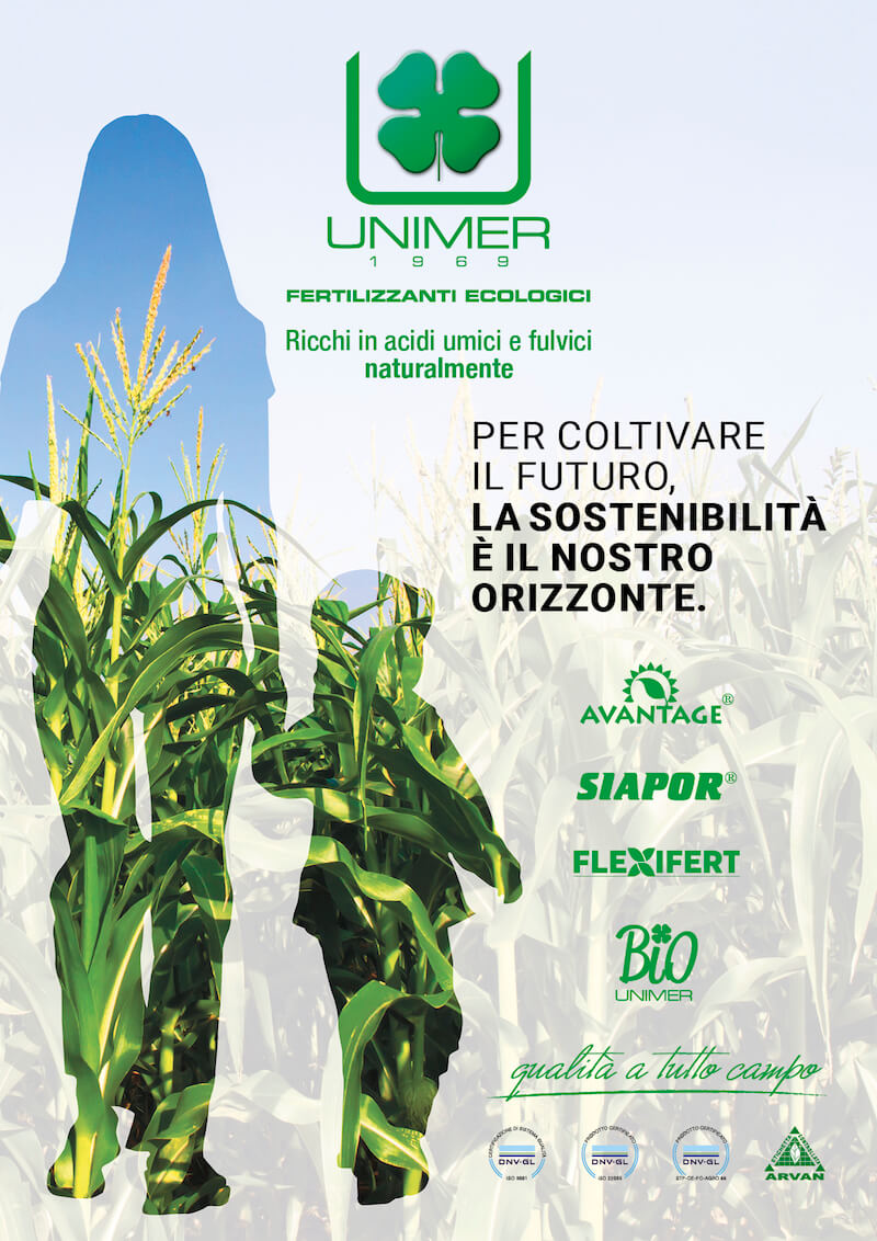 Fertilizzanti ecologici UNIMER: ricchi in acidi umici e fulvici naturalmente