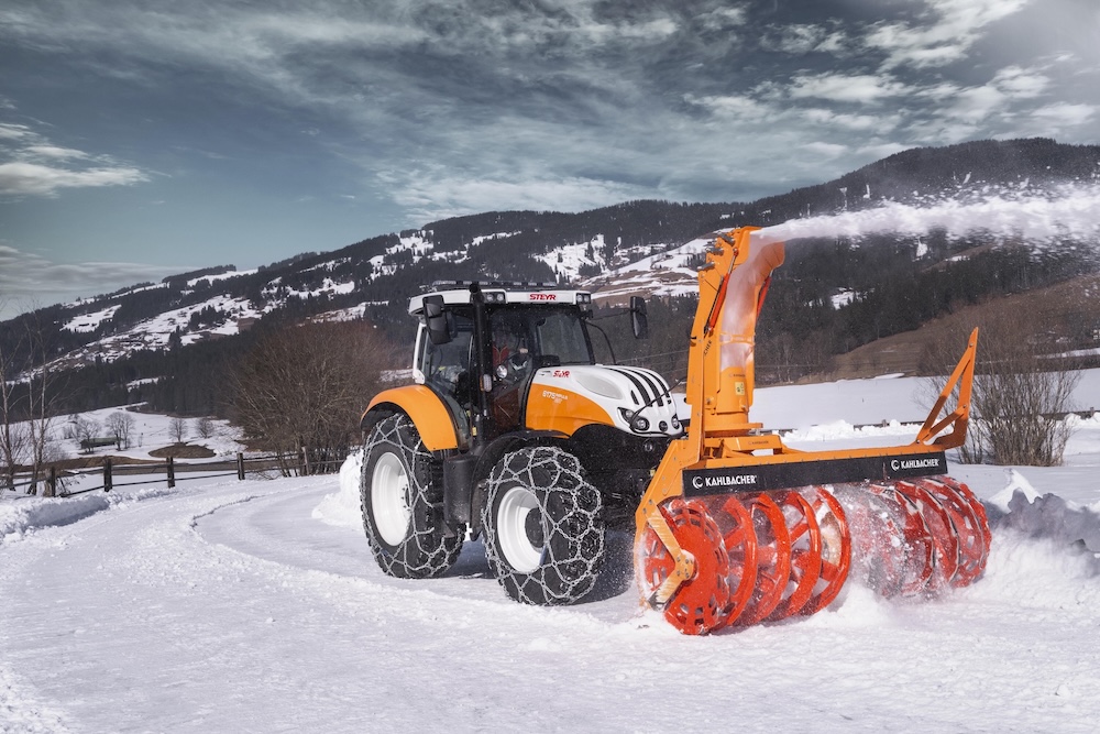 Steyr: Trattori resistenti anche agli inverni più rigidi